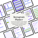 Instagram Planner (A4) – Plan with Purpose. Post with Power.