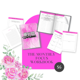 Monthly Focus Workbook: A Scripture-Guided Journey to Spirit-Led Goals