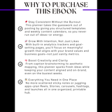 Instagram Planner (A4) – Plan with Purpose. Post with Power.