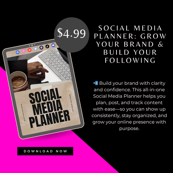 The Social Media Planner for Those Called to Create